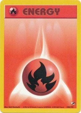 Carta Fire Energy 128/83 do set Gym Heroes — Pokémon TCG | Bynx