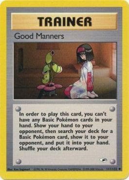 Good Manners 111/83 — Gerações