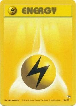 Carta Lightning Energy 130/83 do set Gym Heroes — Pokémon TCG | Bynx