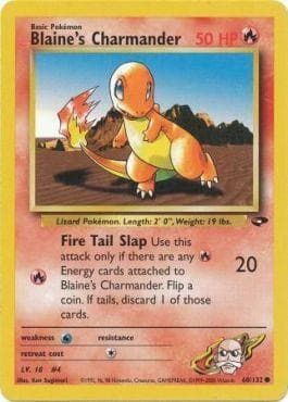 Blaine's Charmander 60 — Gym Challenge