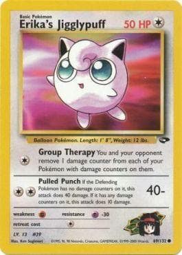 Carta Erika's Jigglypuff 69/132 do set Gym Challenge — Pokémon TCG | Bynx