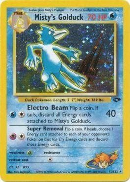 Misty's Golduck 012/132 — Gym Challenge