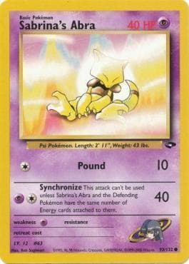 Sabrina's Abra 93 — Gym Challenge
