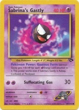Sabrina's Gastly 97 — Gym Challenge