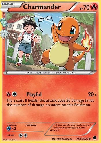 Carta Charmander #RC3 do set Gerações — Pokémon TCG | Bynx