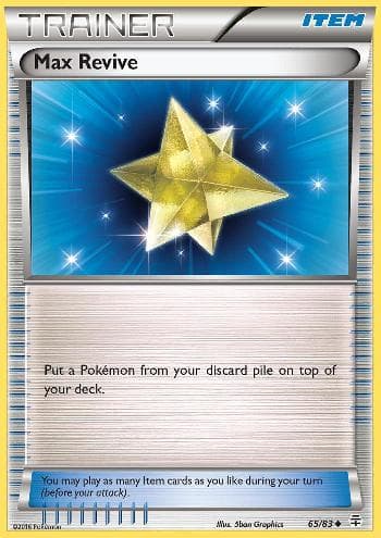 Carta Max Revive 65/83 do set Gerações — Pokémon TCG | Bynx