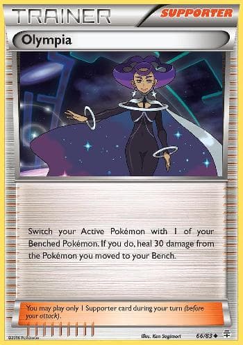 Carta Olympia 66/83 do set Gerações — Pokémon TCG | Bynx