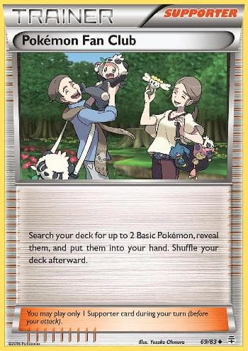 Carta Pokemon Fan Club 69/83 do set Gerações — Pokémon TCG | Bynx