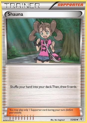 Carta Shauna 72/83 do set Gerações — Pokémon TCG | Bynx