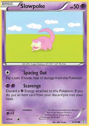 Carta Slowpoke 32/83 do set Gerações — Pokémon TCG | Bynx