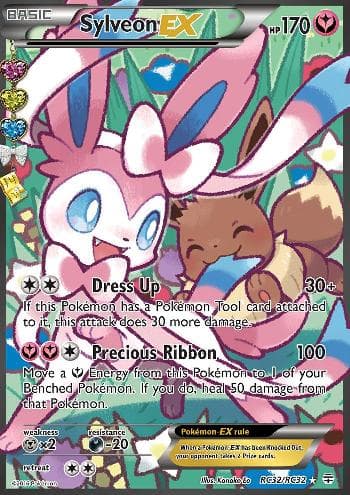 Sylveon-EX RC32 — Gerações