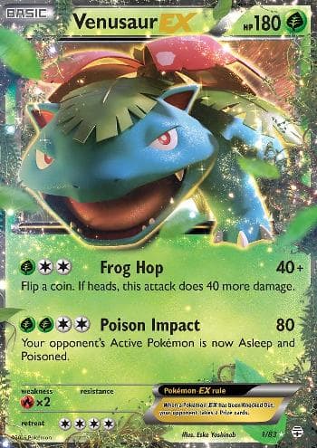 Venusaur-EX 1 — Gerações