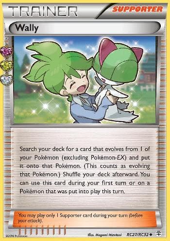 Carta Wally #RC27 do set Gerações — Pokémon TCG | Bynx