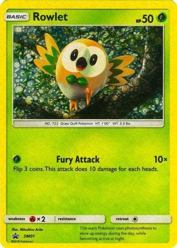 Rowlet SM01 — Coleção BR — GM25