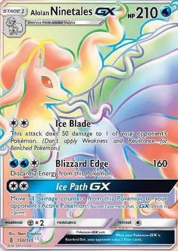Alolan Ninetales-GX 150 — Guardiões Ascendentes