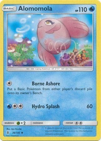 Carta Alomomola 36/145 do set Guardiões Ascendentes — Pokémon TCG | Bynx