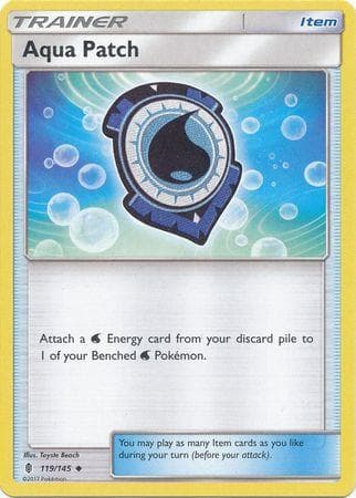 Carta Aqua Patch 119/145 do set Guardiões Ascendentes — Pokémon TCG | Bynx
