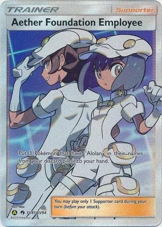 Carta Aether Foundation Employee #SV81 do set Destinos Ocultos — Pokémon TCG | Bynx