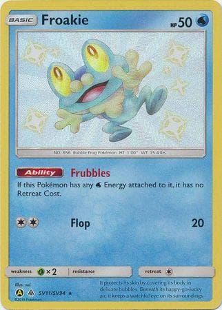 Carta Froakie #SV11 do set Destinos Ocultos — Pokémon TCG | Bynx