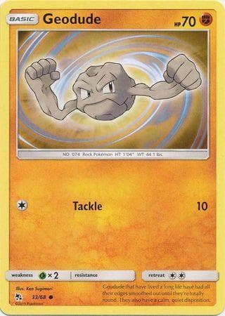 Geodude 33/68 — Destinos Ocultos