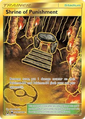 Carta Shrine Of Punishment #SV90 do set Destinos Ocultos — Pokémon TCG | Bynx