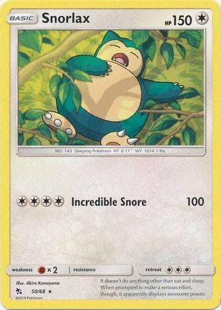 Snorlax 50 — Destinos Ocultos
