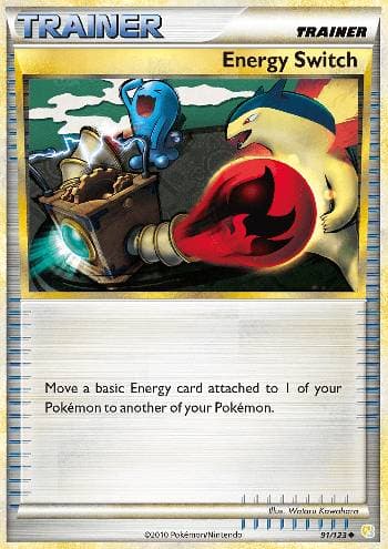 Carta Energy Switch 91/123 do set HeartGold SoulSilver — Pokémon TCG | Bynx