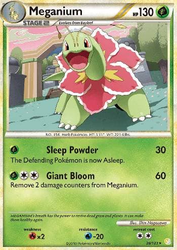 Meganium 26 — HeartGold SoulSilver