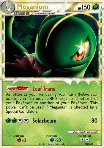 Meganium Prime 109 — HeartGold SoulSilver