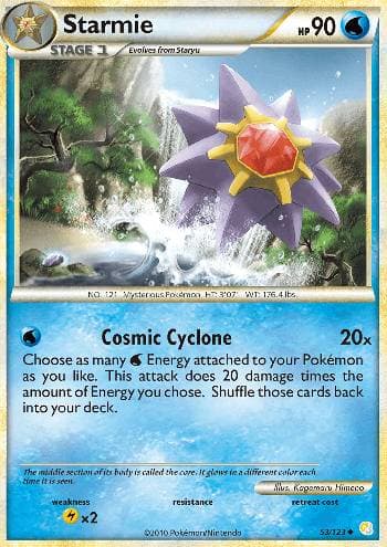 Starmie 53 — HeartGold SoulSilver