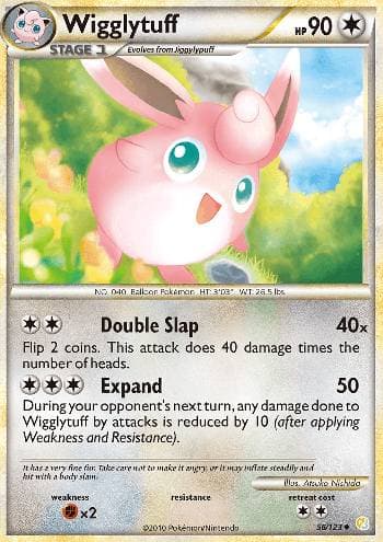 Carta Wigglytuff 56/123 do set HeartGold SoulSilver — Pokémon TCG | Bynx