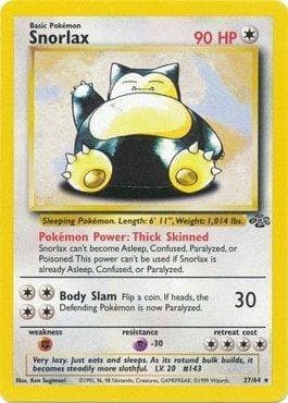 Snorlax 27 — Selva