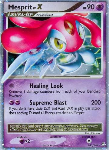 Mesprit LV.X 143/146 — Legends Awakened