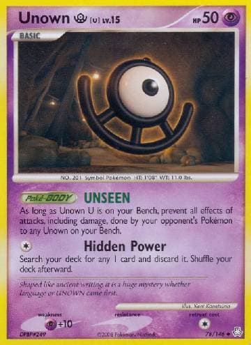 Unown U 78 — Legends Awakened