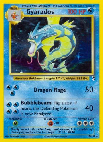 Gyarados 012/110 — Legendary Collection