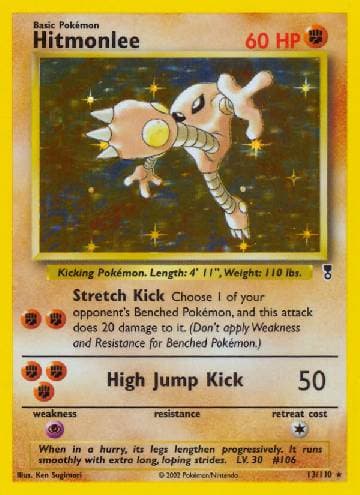 Hitmonlee 013/110 — Legendary Collection