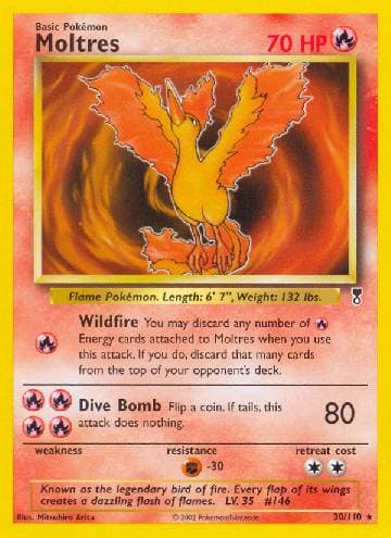 Moltres 030/110 — Legendary Collection