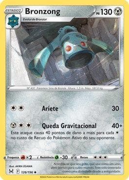 Carta Bronzong 126/196 do set Origem Perdida — Pokémon TCG | Bynx