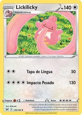 Lickilicky 139 — Origem Perdida