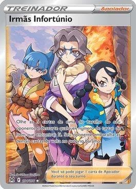 Carta Miss Fortune Sisters 194/196 do set Origem Perdida — Pokémon TCG | Bynx