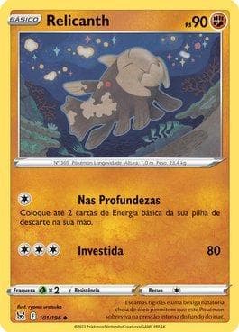 Carta Relicanth 101/196 do set Origem Perdida — Pokémon TCG | Bynx