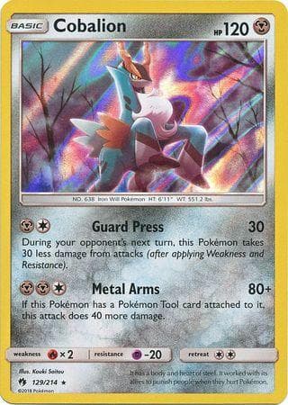 Cobalion 129 — Trovões Perdidos