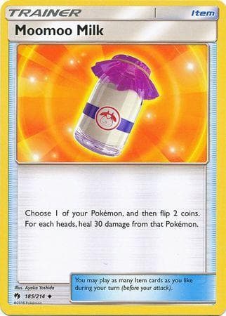 Carta Moo-Moo Milk 185/214 do set Trovões Perdidos — Pokémon TCG | Bynx