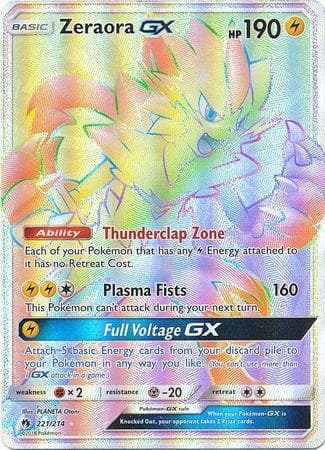Zeraora-GX 221 — Trovões Perdidos