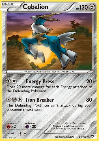Cobalion 091/113 — Tesouros Lendários
