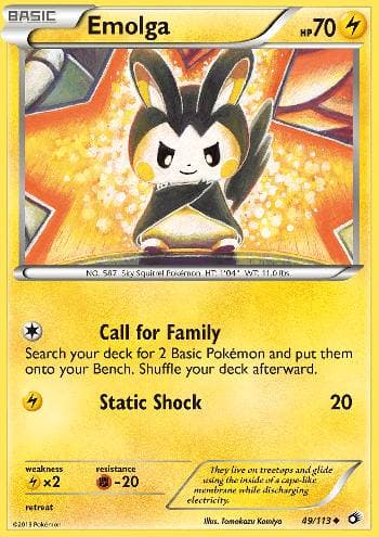 Emolga 049/113 — Tesouros Lendários