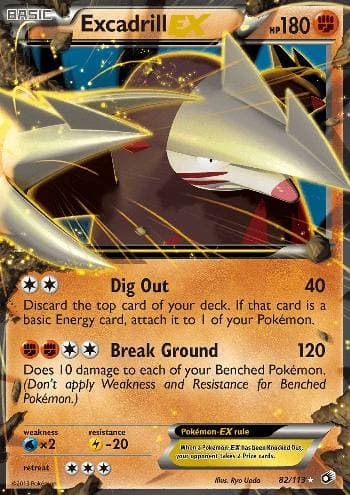 Excadrill-EX 082/113 — Tesouros Lendários