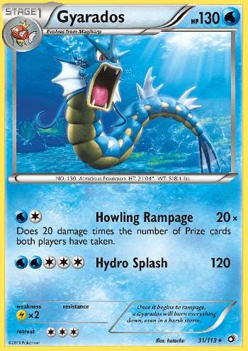 Gyarados 31 — Tesouros Lendários