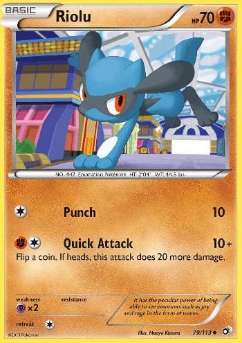 Riolu 079/113 — Tesouros Lendários
