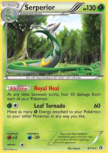 Serperior 8 — Tesouros Lendários